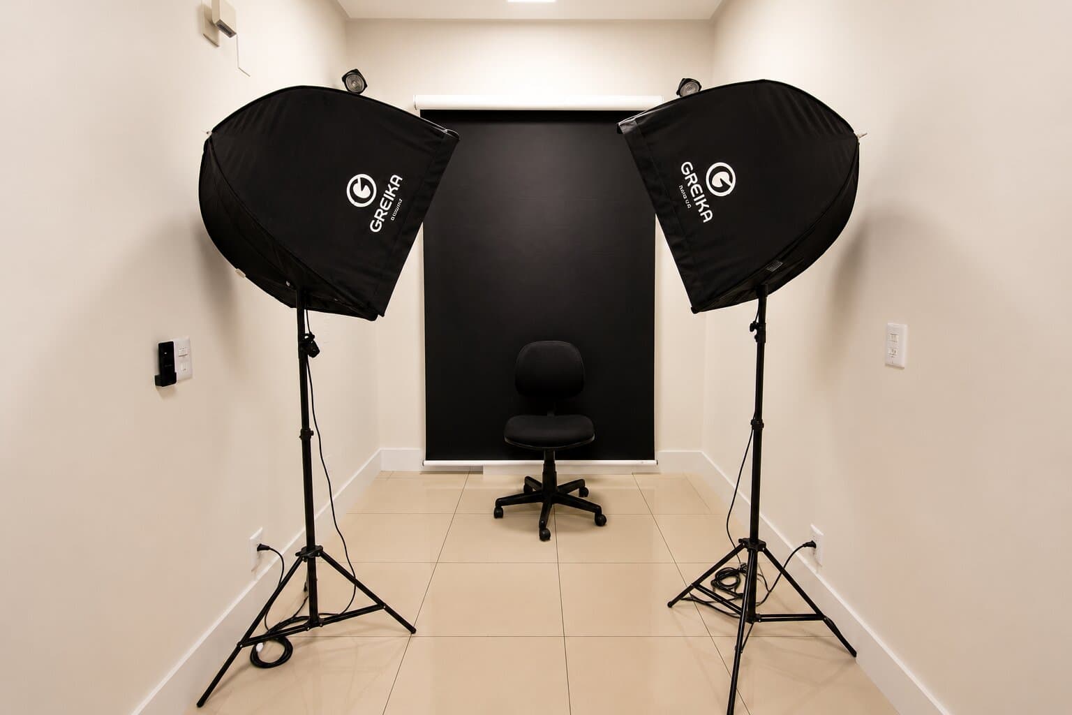 Sala de fotografia odontológica
